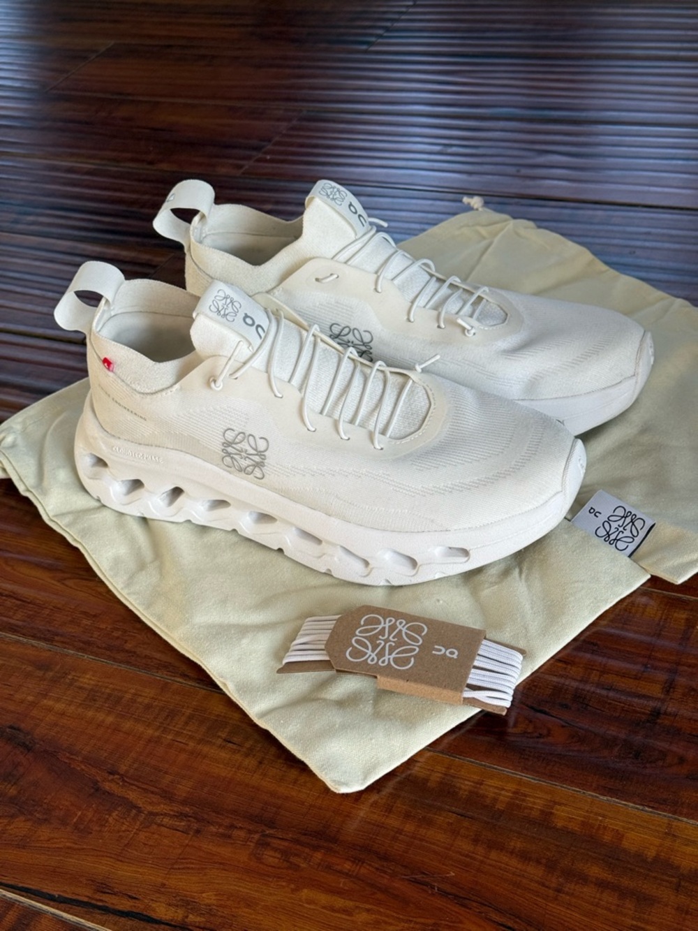 On Cloud x Loewe Cloudtilt Sneakers All White